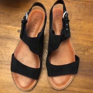 1. STATE suede sandals- Size 8